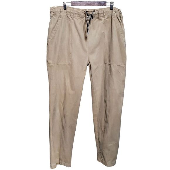 Stardom Mens Drawstring Waist  Casual Tan Pants Size Large - Picture 1 of 14